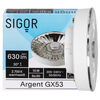 LED-Reflektorlampe, ARGENT, GX53/10W, 630 lm