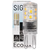 LED-Stiftsockellampe, ECOLUX, klar, G9, 2700K