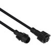 Verl�ngerungskabel, 230V, schwarz