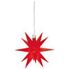 Weihnachtsstern,  1 warmweie LED, mit Auenbatteriebox,  120
