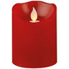 Echtwachskerze, M-TWINKLE, flackernde warmwei�e LED, � 75