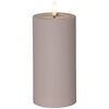 Echtwachskerze, FLAMME SOFT, 1 warmwei�e LED, � 75