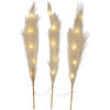 Zweig, LUMES, 3er-Set, je 5 warmwei�e LEDs