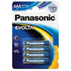 Batterie, Alkaline, EVOLTA, Micro LR03, AAA, 1,5V Blisterware