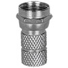 F-Stecker, fr Kabel- 6,5 / 7,3 mm, zum Aufdrehen