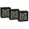 Mini-Thermo-Hygrometer, WS 9425, 2+1 (3er-Pack)
