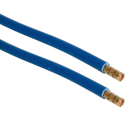 Verdrahtungsbrcke, beidseitig Aderendhlsen, blau