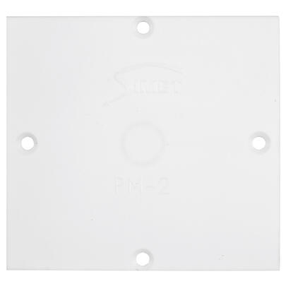 Putzdeckel und Abdeckung für Mehrfachhohlwanddosen, quadratisch