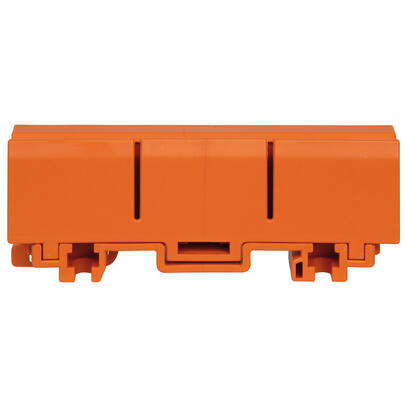 Befestigungsadapter fr 3 COMPACT- Steckklemmen, orange