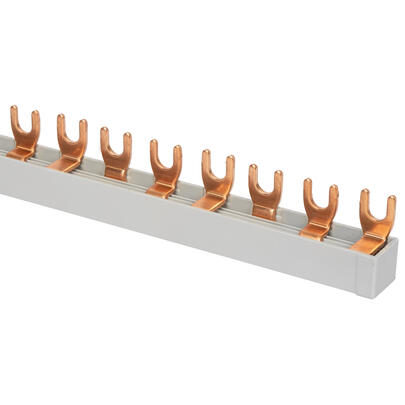 Gabel-Phasenschiene, 10 mm, 3-polig, L-Form, fr 12 LS-Schalter