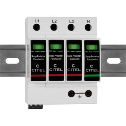 berspannungsschutz, DAC50S-31-275, Typ 2 (C), 3-polig+N/PE, 4 TE