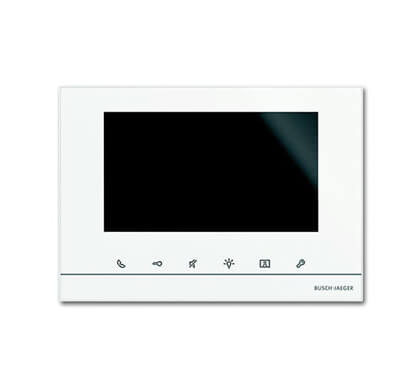 Innenstation Video, wei, Panel 7, Touch-Display, Busch-free@home