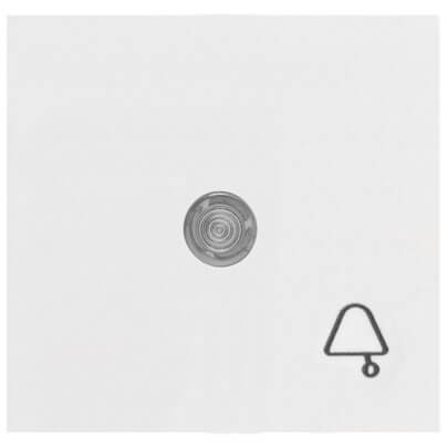 Wippe mit Symbol, fr Taster, OBJEKT HK 07 reinwei (RAL 9010)