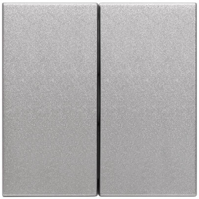 Wippe, fr Serie/Doppelwechsel- Schalter,  LOGUS 90, alu-silber