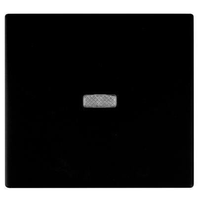 Wippe f�r Kontrollschalter-/taster, mit Kalotte, APOLO 5000, schwarz matt
