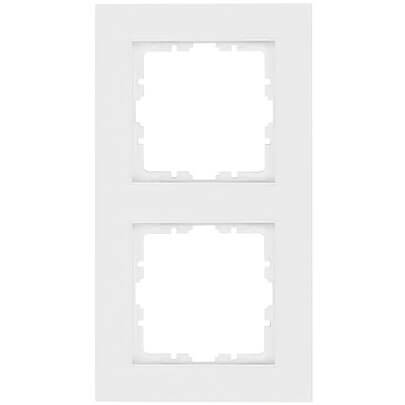 Abdeckrahmen, OBJEKT HK 07, Kunststoff, reinwei (RAL 9010)