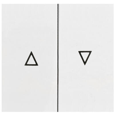 Schalterwippe, f�r Jalousie-Schalter, K55�BB, reinwei�