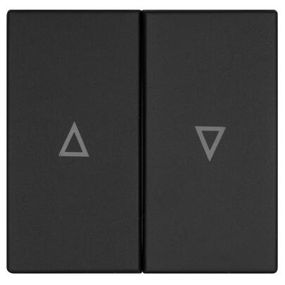 Wippe, fr Jalousie-Schalter/Taster, K55 BBblack, schwarz matt