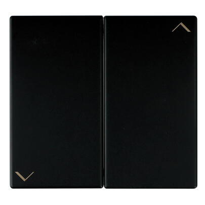 Wippe f�r Jalousie-Schalter/Taster, APOLO 5000, schwarz matt