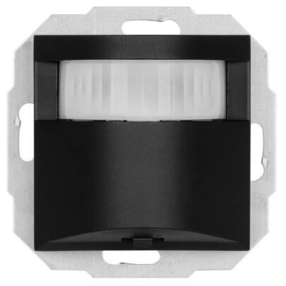 Kombi-Bewegungsmelder, 2-1000W/VA, 3-Draht, Reichweite bis 10 m, KLEIN K55 BBblack, schwarz matt