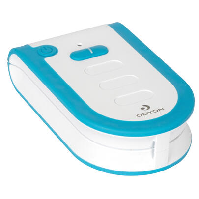 Funk-Handsender, ODYON, 1 Kanal/Gruppe, wei/blau