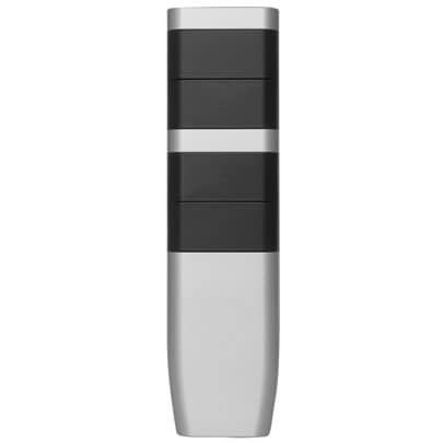Funk-Handsender, FF8-al/an, 1-8 Empfngergruppen steuerbar, silber/anthrazit