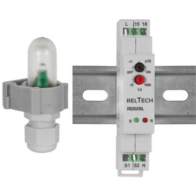 Dmmerungsschalter, fr Reiheneinbau, 230V/3600VA