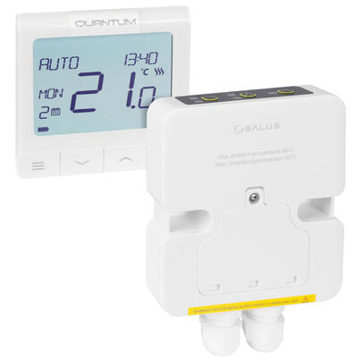 AP-Funk-Raumthermostat, WQ615RF, elektronisch, superflach, mit 1 Empf�nger