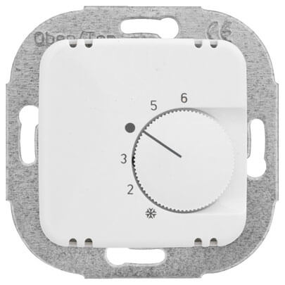 Kombi-Raumthermostat, �ffner, 10A (4A), +5� bis +30�, KLEIN SI�, reinwei�