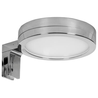 Spiegelanklemmleuchte, inkl. LED/GX53/6W