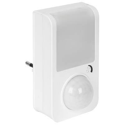 LED-Steckleuchte, LED/2,5W, mit Bewegungsmelder und Dmmerungssensor