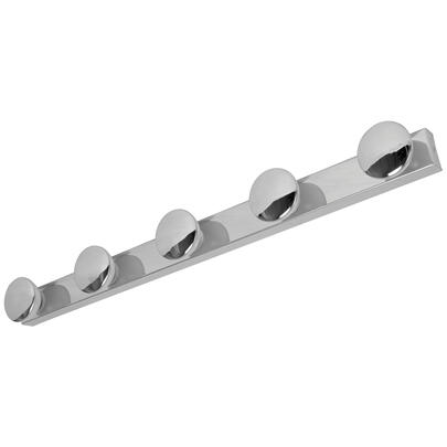 Badleuchte, 5 x LED/GU10/5W