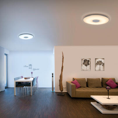 LED-Deckenleuchte, TOKYO, LED/50W, mit Fernbedienung,  600