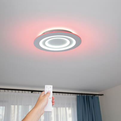 Deckenleuchte, MIREL, LED/35W, 4.400 lm, LED/10W, RGB,  500