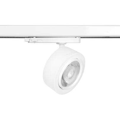 Schienenstrahler, LED/38W, 4.000 lm, 4000K, fokussierbar