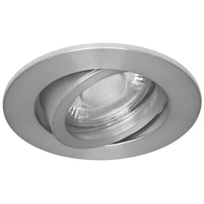Einbauleuchte, Aluminium, schwenkbar 30, einfache Wechseltechnik