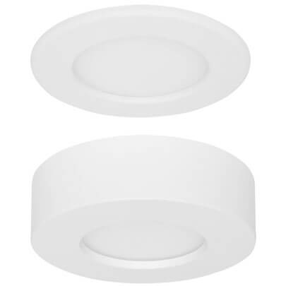 Downlight AP/UP, LED/6W - 18W, 3000K/4000K/6000K, DA- 100 - max. 220