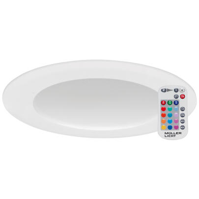 LED-Einbauleuchte, 230V/7W, bis 430 lm, RGB, DA- 72