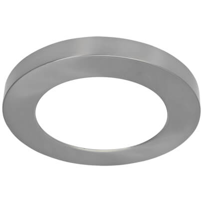 Dekoring, Eisen geb�rstet, f�r Downlights