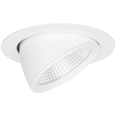 Downlight, COB-LED/33W, 3.670 lm, 4000K, Deckenausschnitt � 175