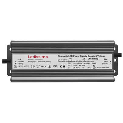 LED-Netzteil, 12V-DC/48-80W, dimmbar
