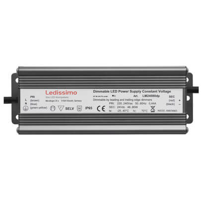 LED-Netzteil, 24V-DC/48 - 80W, dimmbar