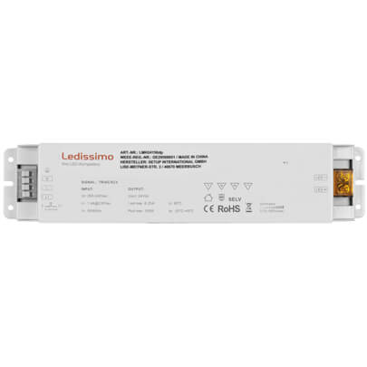 LED-Netzteil, 24V-DC/150W, dimmbar, flimmerfrei