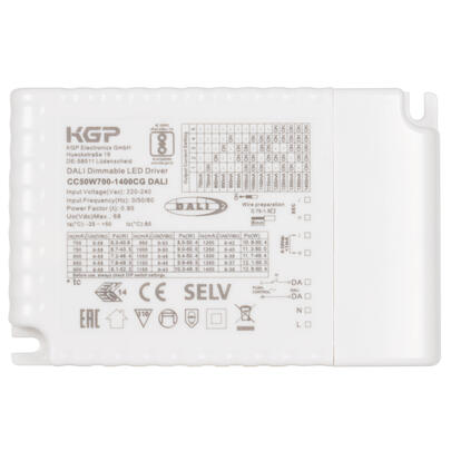 Multi-Netzteil, 4,5 - 40W, 1 - 10V, DALI2, Konstantstrom, f�r Einlege-Backlight-Panel