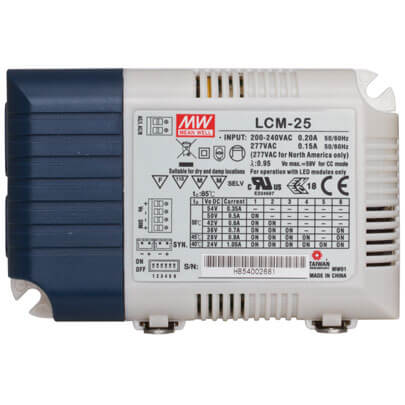 LED-Treiber, LCM-25, 230V,  6 Ausgangsstrme, elektronisch