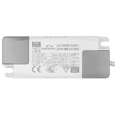 LED-Treiber, f�r Downlight 6W, 180 mA, Konstantstrom