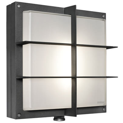 LED-Auenwandleuchte, L 691, LED/9W, mit IR-Sensor