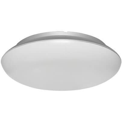 LED-Sensorleuchte, DL VARIO QUATTRO PRO LED SILBER, LED/14W, 4000K, 1.430 lm, IR-Sensor,  310