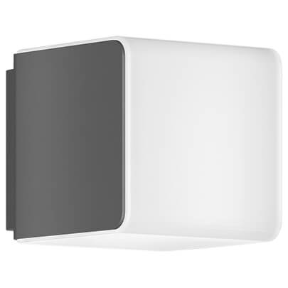 LED-Auenwandleuchte, LED/9,5W, mit HF-Sensor, mit Bluetooth