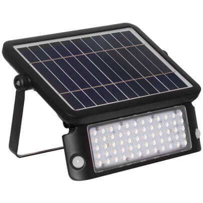 LED-Solar-Strahler, mit Bewegungsmelder, LED/10W